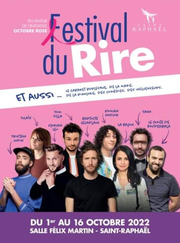 Week-end à Saint Raphaël – Festival du Rire !