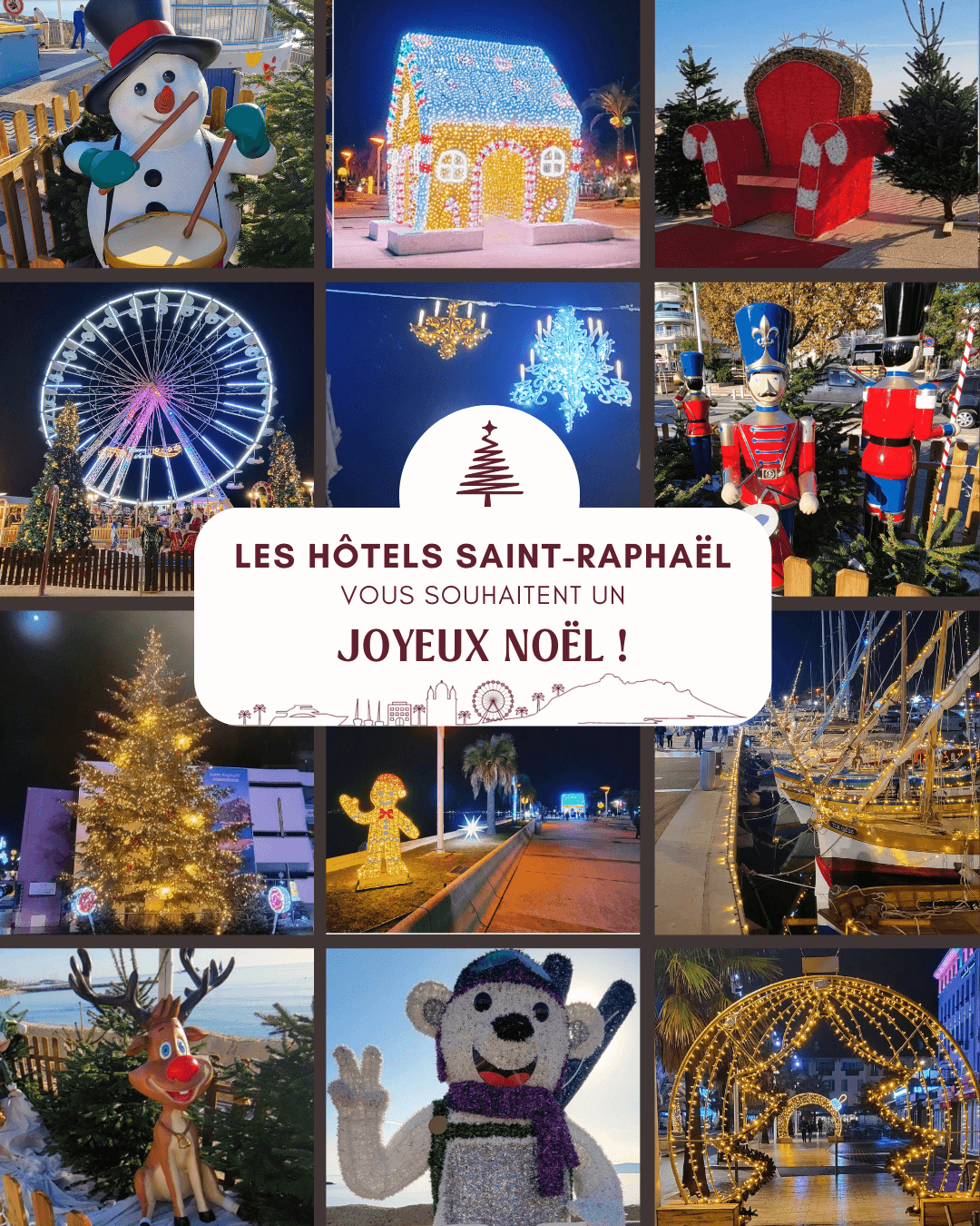 Top 10 des activités à faire entre Noël et le Jour de l’an à Saint-Raphaël !